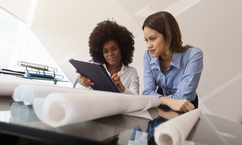 Alt-text: Restaurant interior architecture and layout design visual.