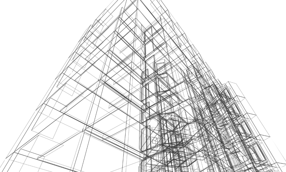 Alt-text- global architectural design team working on commercial architecture projects